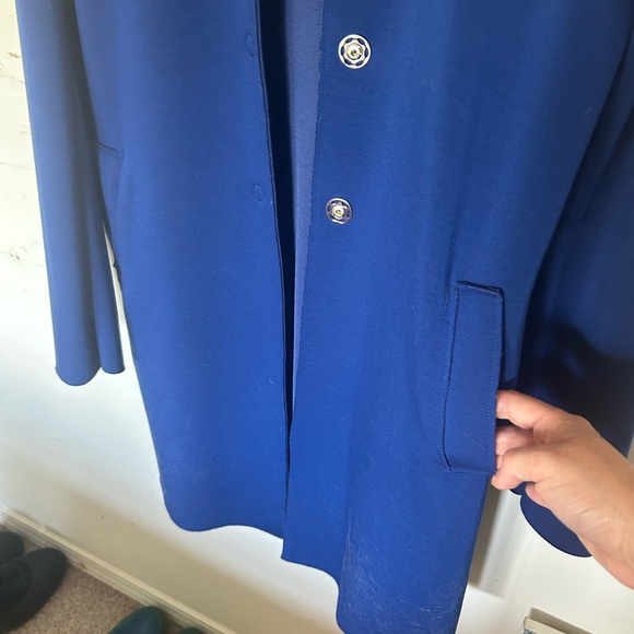 Blue trench coat - Picture 4 of 6